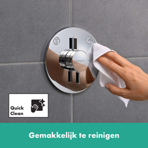 Hansgrohe DuoTurn S Inbouw mengkraan - voor 2 functies - hoogglans chroom SW918682