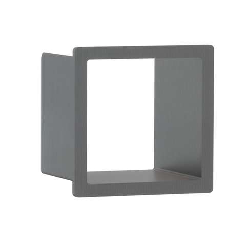 FugaFlow Eccelente Acces Porte-rouleau de réserve encastré pour WC - Gunmetal brossé PVD SW1450454