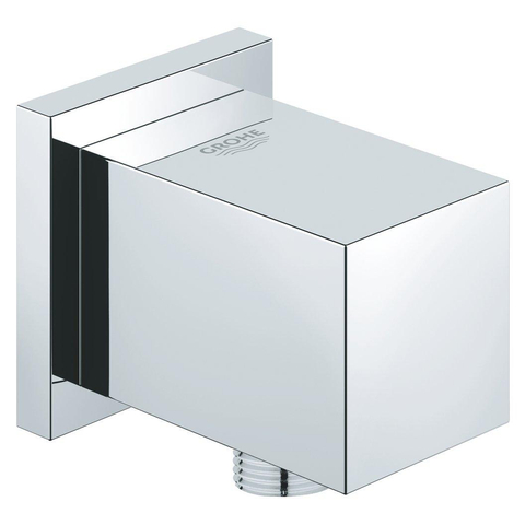 GROHE Euphoria Cube wandaansluitbocht buitendraad beveiliging tegen terugstroming chroom 0442199