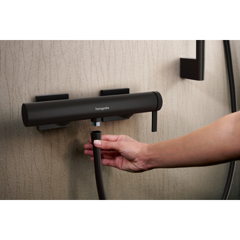 Hansgrohe Tecturis E Eengreeps - opbouw douchemengkraan - mat zwart SW918537