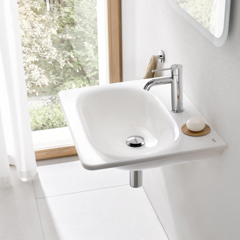 GROHE Essence New Robinet de lavabo à poser - bec 11,6cm - taille S - vidage push-open - chromé SW115547