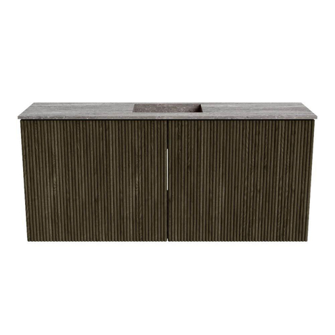Mondiaz JOYA-DLUX 90cm toiletmeubel - kleur Shadow - Wastafel FAYE positie Midden 1 kraangat kleur Oza. SW1425038
