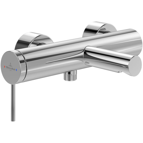Villeroy & Boch Loop & Friends 1 greeps badkraan - hoogglans chroom SW974082