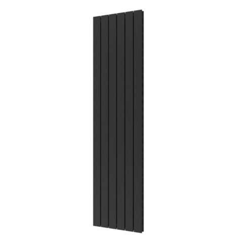 Plieger Cavallino Retto radiateur design vertical double raccordement central 1800x450mm 1162W noir graphite (black graphite) 7253042
