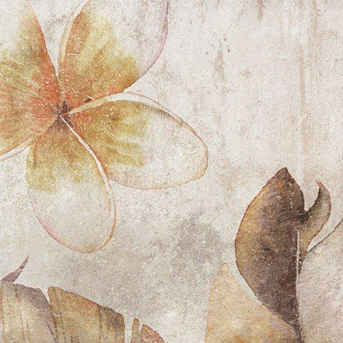 Ceralto Neroli Stone carrelage sol et mur - 14x14cm - 9mm - carré - décor - R9 - tropic cotto mat (rouge) SW795692