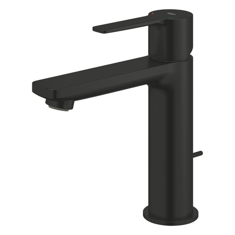 GROHE Lineare New wastafelkraan - s-size - met waste - mat zwart SW1477568