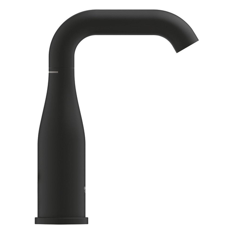 Grohe Essence New 1-gats Wastafelkraan - M-Size - voorsprong 11.4cm - phantom black (zwart) SW901443