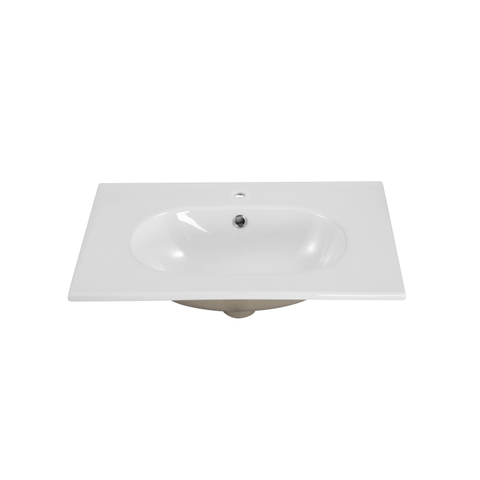Saniclass Chaci Wastafel meubelset met onderkast - 60x46x14cm - 1 kraangat - keramiek - wit SHOWROOMMODEL SHOW26978