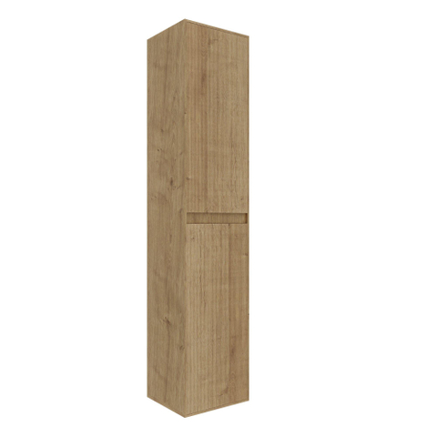Saniclass Holz Atelier Hoge kast - 140x38x38cm - 2 deuren - Eiken natural SW1420816