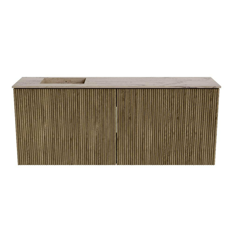 Mondiaz JOYA-DLUX 100cm toiletmeubel - kleur Dusk - Wastafel FAYE positie Links Zonder kraangat kleur Arena. SW1425763