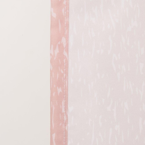 Sealskin Blend Douchegordijn 180x200 cm Polyester Donkerroze / Wit SW699520