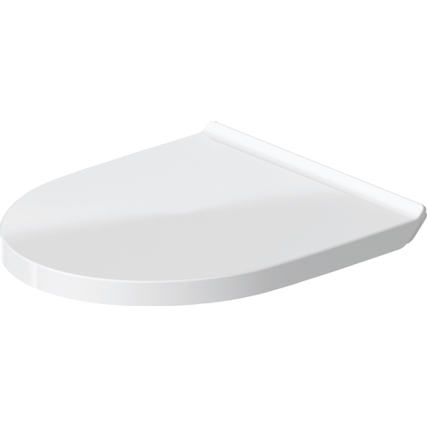 Duravit No.1 DuraStyle Basic WC-zitting - 37.3x43x4.3cm - kunststof - wit glanzend SW242800