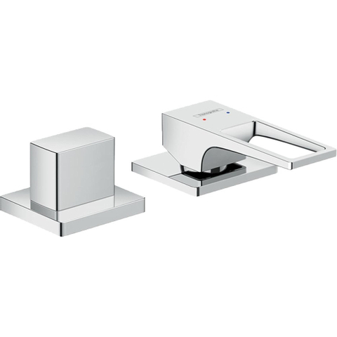 Hansgrohe Metropol 2-gats badrandcombinatie - met beugelgreep - hoogglans chroom SW99891