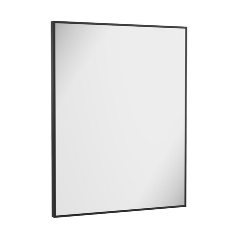 Crosswater MPRO Spiegel - 90x70cm - LED - verticaal/horizontaal - mat zwart SW1026496