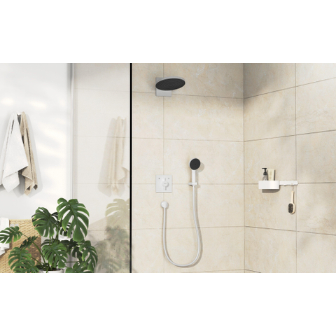 Hansgrohe Duoturn E mitigeur encastré pour 2 fonctions mat blanc SW918600