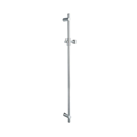 Fortifura Calvi Badkraan - met glijstangset - staafhanddouche - metalen doucheslang - hoogglans chroom SW997404