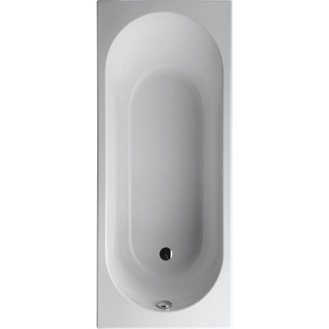 Villeroy & Boch O.novo kunststof bad acryl rechthoekig - 170x75x47cm - zonder poten - glans wit 0930604