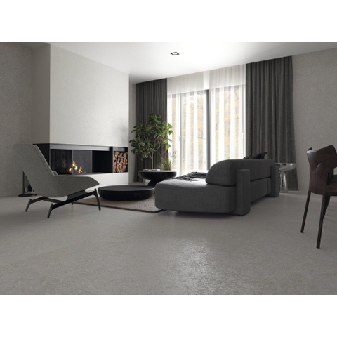 ÉCHANTILLON Terravito Elvano Carrelage parquet céramique mural et de sol - 60x60cm - 9mm - Greige SW1579535