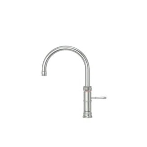 Quooker Classic Fusion Round kokendwaterkraan - draaibare uitloop - Combi+ reservoir - Warm / kokend water - RVS SW299660
