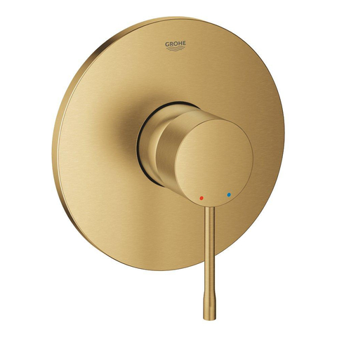 Grohe Essence New Douchekraan inbouw - 1 knop - brushed cool sunrise (goud) SW296721