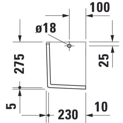 Duravit Starck 3 Philippe Starck - 3 Sifonkap - wit 0313572