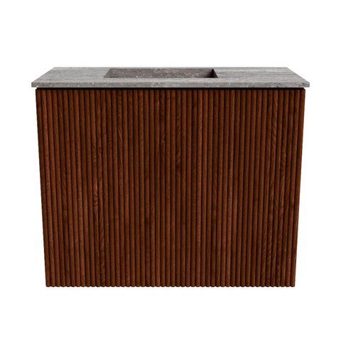Mondiaz JOYA-DLUX Meuble de toilette 50cm - couleur Ruby - Lavabo FAYE position Gauche Sans trou de robinet couleur Oza SW1425496