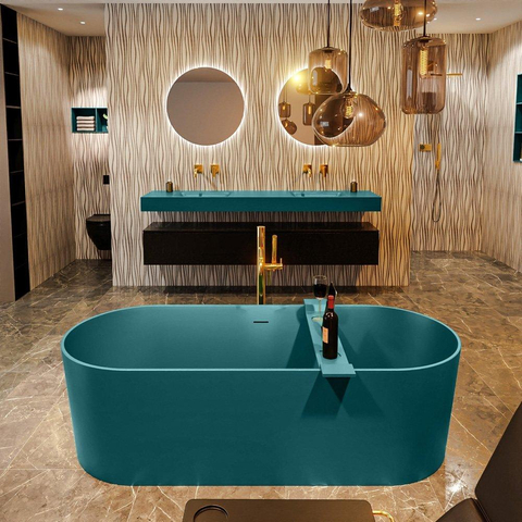 MONDIAZ NOBLE Baignoire autoportante - 180x75cm - smag SW491537
