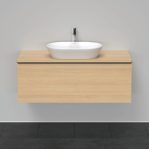 Duravit D-neo Wastafelonderbouwkast - met 1 lade - inclusief consoleplaat - voor 1 wastafel midden - 120x55x45.9cm natu - mat natuur eiken (hout) SW641260
