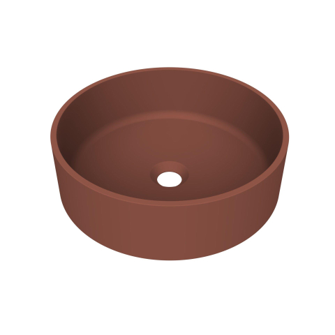 Arcqua Case waskom - rond - 40cm - mat terracotta OUTLETSTORE STORE43074