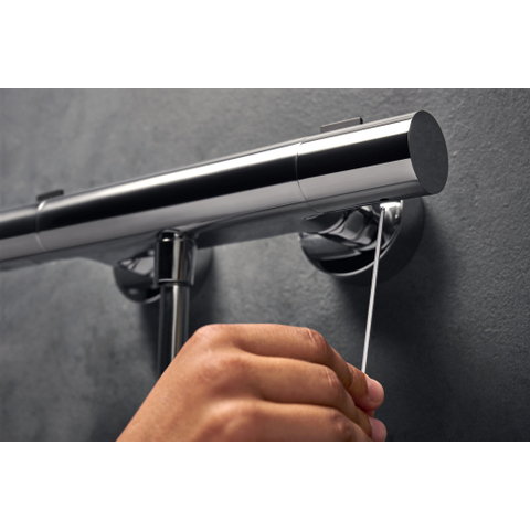 Hansgrohe Ecostat Fine opbouw douchethermostaat met temperatuurbegrenzer chroom SW1152216
