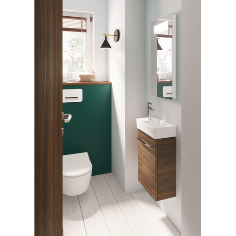 Villeroy & Boch Avento meuble bas pour lavabo - 1 porte 34x51,4x20,2cm - charnières à gauche chêne arizona SW448533