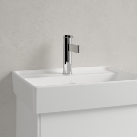 Villeroy & Boch Collaro fontein - 45x37cm - zonder overloop - 1 kraangat CeramicPlus - White Alpine (glans wit) SW358369