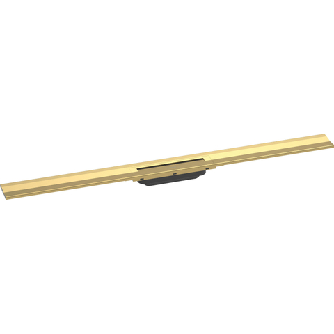 Hansgrohe RainDrain Flex Douchegoot - 100cm - inkortbaar - wandmontage - polished gold optic SW1590403