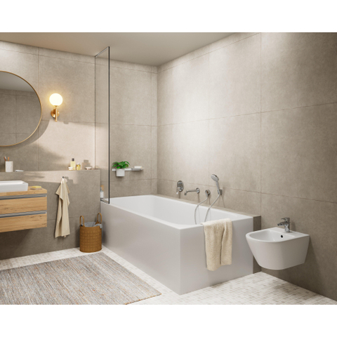 Hansgrohe Vernis Blend baduitloop - 204mm - hoogglans chroom SW651476