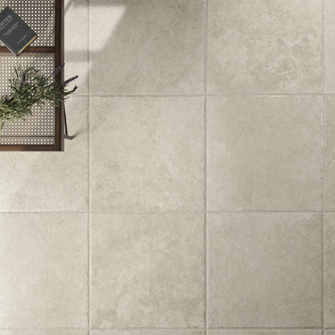 ÉCHANTILLON Terravito Horeno Carrelage de sol céramique - 30x30cm - 9,0mm - rectifié - Blanc SW1242322