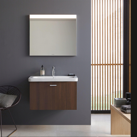Duravit Durastyle Meubelwastafel - 80x48cm - met 1 kraangat - met overloop - wit SW54145