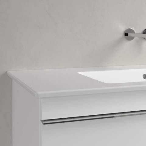 Villeroy & Boch venticello meubelwastafel - 100x50cm - zonder kraangat - met overloop CeramicPlus - White Alpine (glans wit) 1025137