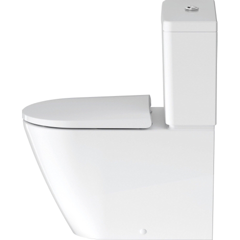 Duravit D-Neo toilette sur pied 37x65x40cm sans réservoir blanc brillant SW640485