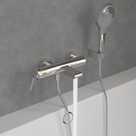 Villeroy & Boch Dawn 1 greeps badkraan - hoogglans chroom SW974023