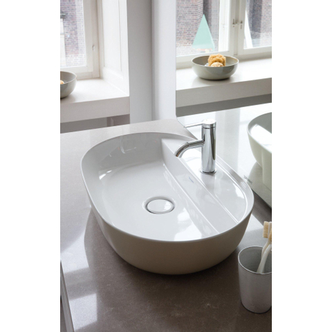 Duravit C.1 1 greeps wastafelmengkraan - 121x40x155mm - hoogglans chroom SW420701