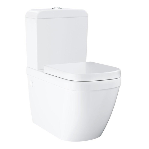 GROHE Euro céramique Pack WC avec réservoir et film hygiénique blanc SW242279