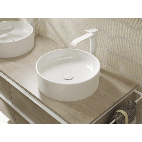 Hansgrohe VIVENIS ééngreeps wastafelmengkraan 252 zonder afvoer mat wit SW642513