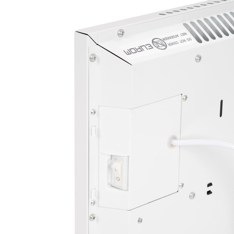Eurom Alutherm 1200XS Convectorkachel - 70.5x42.9cm - IP24 - 1200watt - wifi - vloer/wand- Horizontaal - metaal - glans wit OUTLETSTORE STORE43270