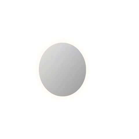 INK SP13 spiegel – rond Ø80 cm – indirecte LED rondom – aluminium zilver SW494036