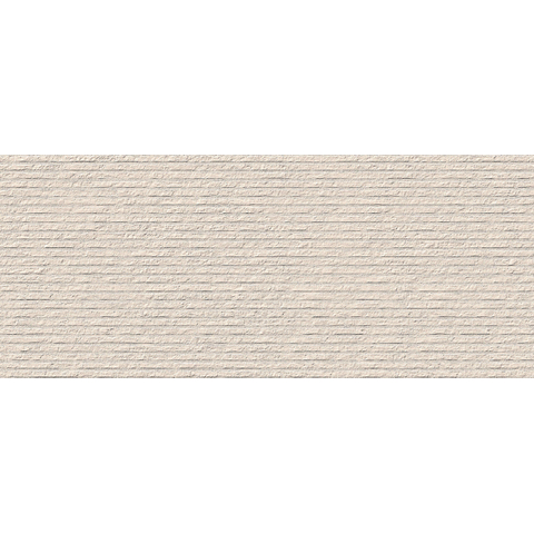 ÉCHANTILLON Terravito Elzino Carrelage murale - 50x120cm - rectifié - Aspect pierre naturelle - White mat (blanc) SW1221641