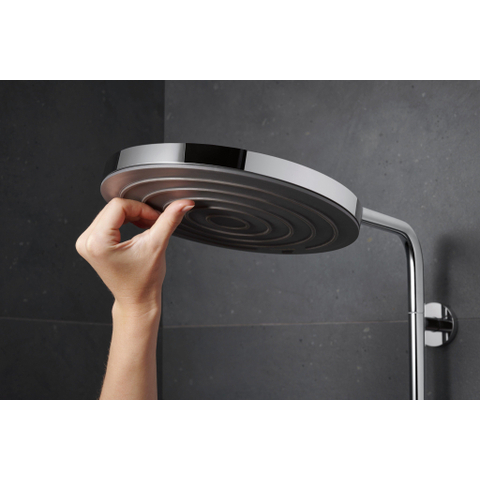 Hansgrohe Pulsify S Puro Thermostatische Regendoucheset - 26cm - ronde hoofddouche - staaf - handdouche - thermostaat - chroom SW1151871
