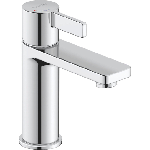 Duravit D-neo Eengreeps wastafelmengkraan M - freshstart - hoogglans chroom SW640509