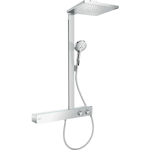 Hansgrohe Raindance e Showerpipe - 300 - 1jet - met ShowerTablet - 600 - hoogglans chroom SW157201