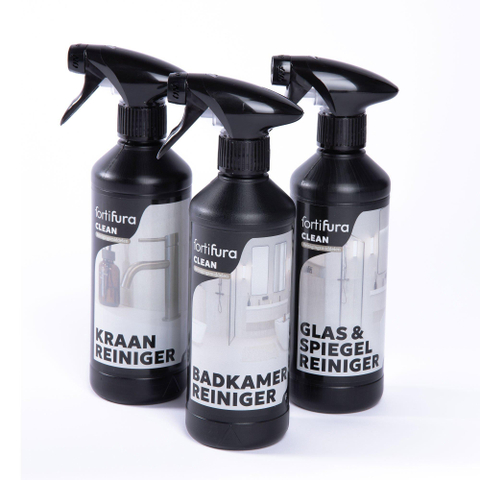 Fortifura Clean Reinigingsmiddel - Kraanreiniger - 500ml - Jasmijn (zwart) SW1079989