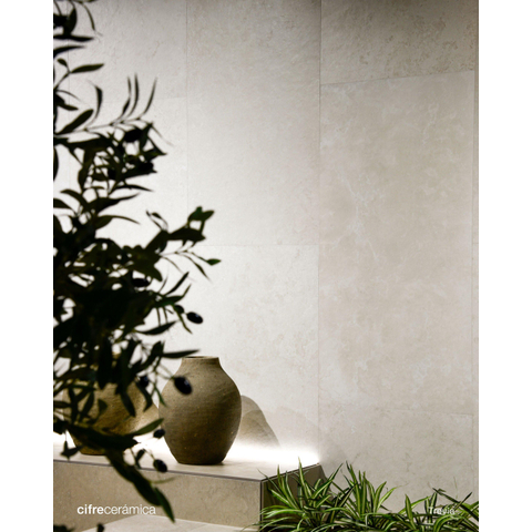 SAMPLE Terravito Bemico Keramische wand- en vloertegel - gerectificeerd - Ivory SW1471769
